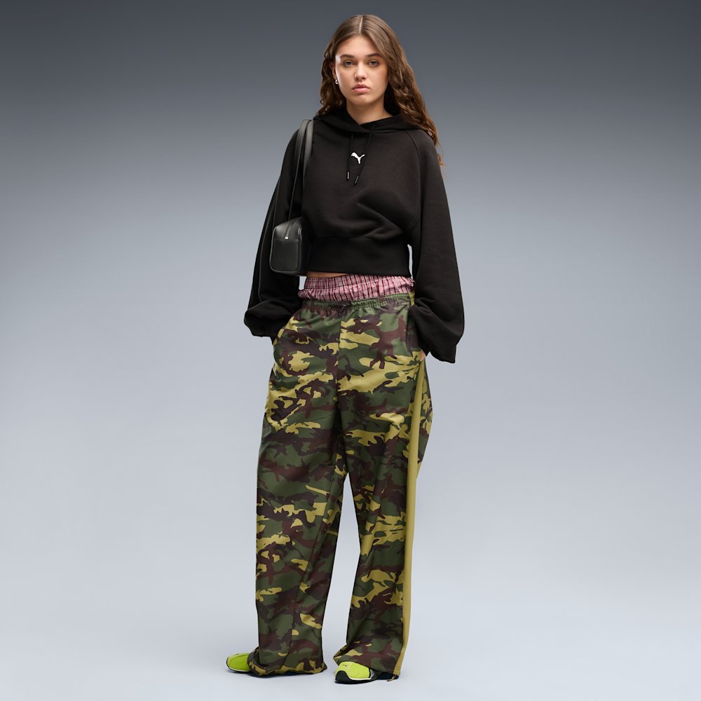 Штани жіночі PUMA Street Glam Relaxed Camo