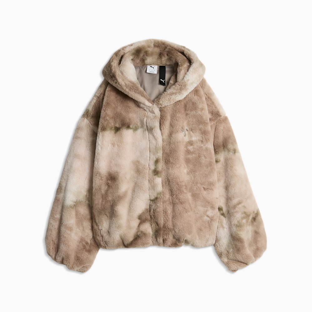Куртка жіноча PUMA Street Glam Oversized Fleece