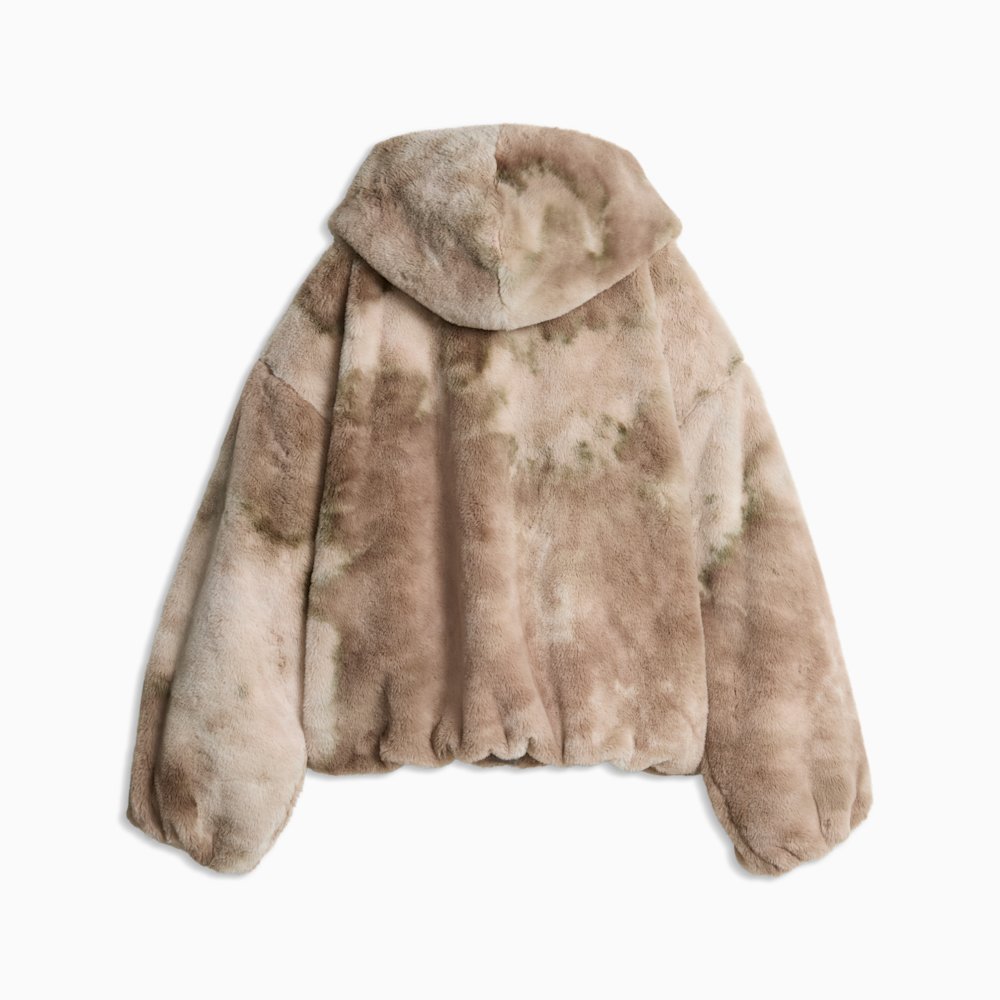 Куртка жіноча PUMA Street Glam Oversized Fleece