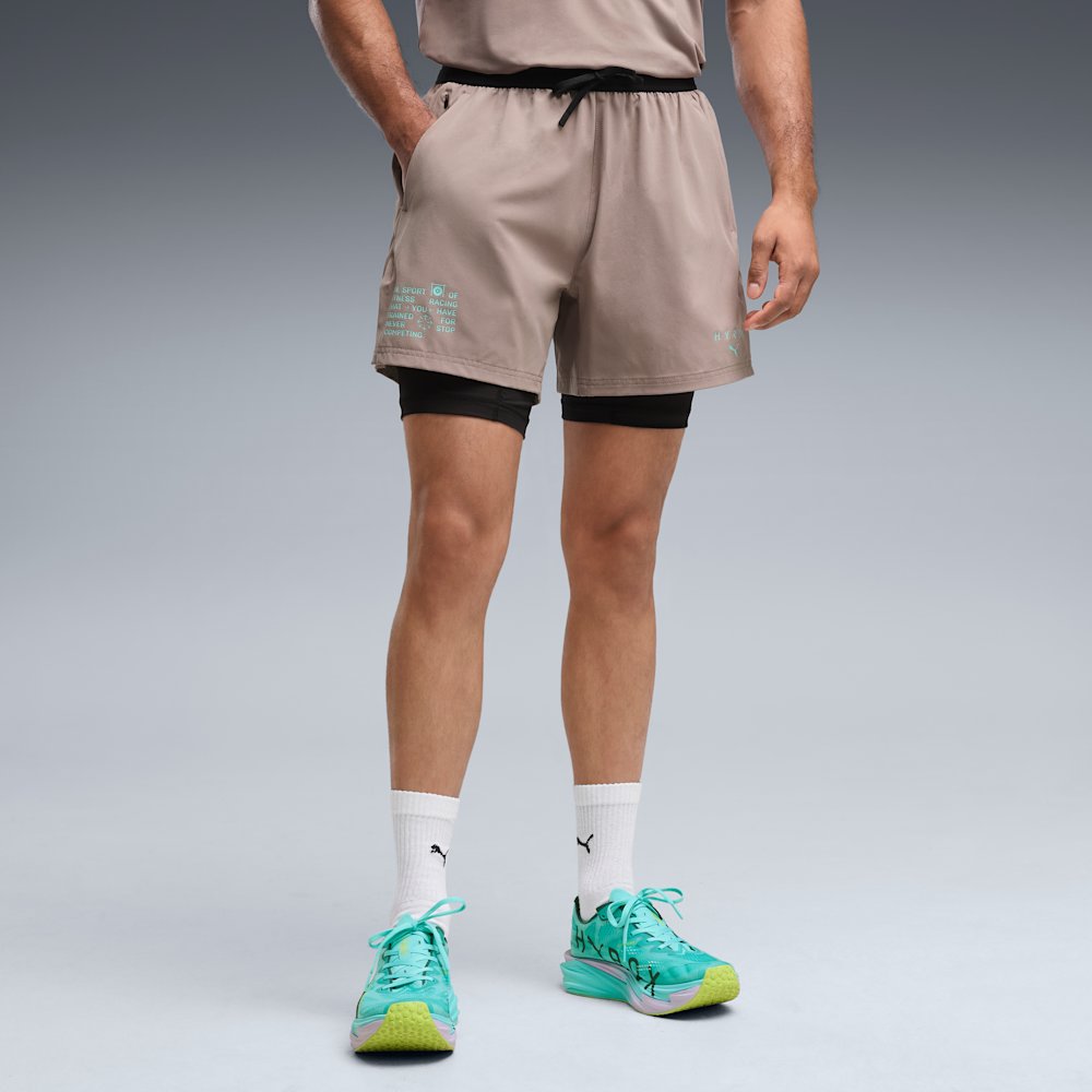 Шорти чоловічі PUMA x HYROX PWRMODE 2 в 1