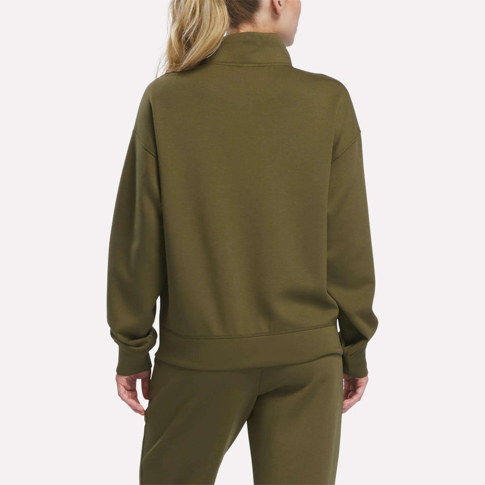 Світшот жіночий Reebok Crop Half-Zip