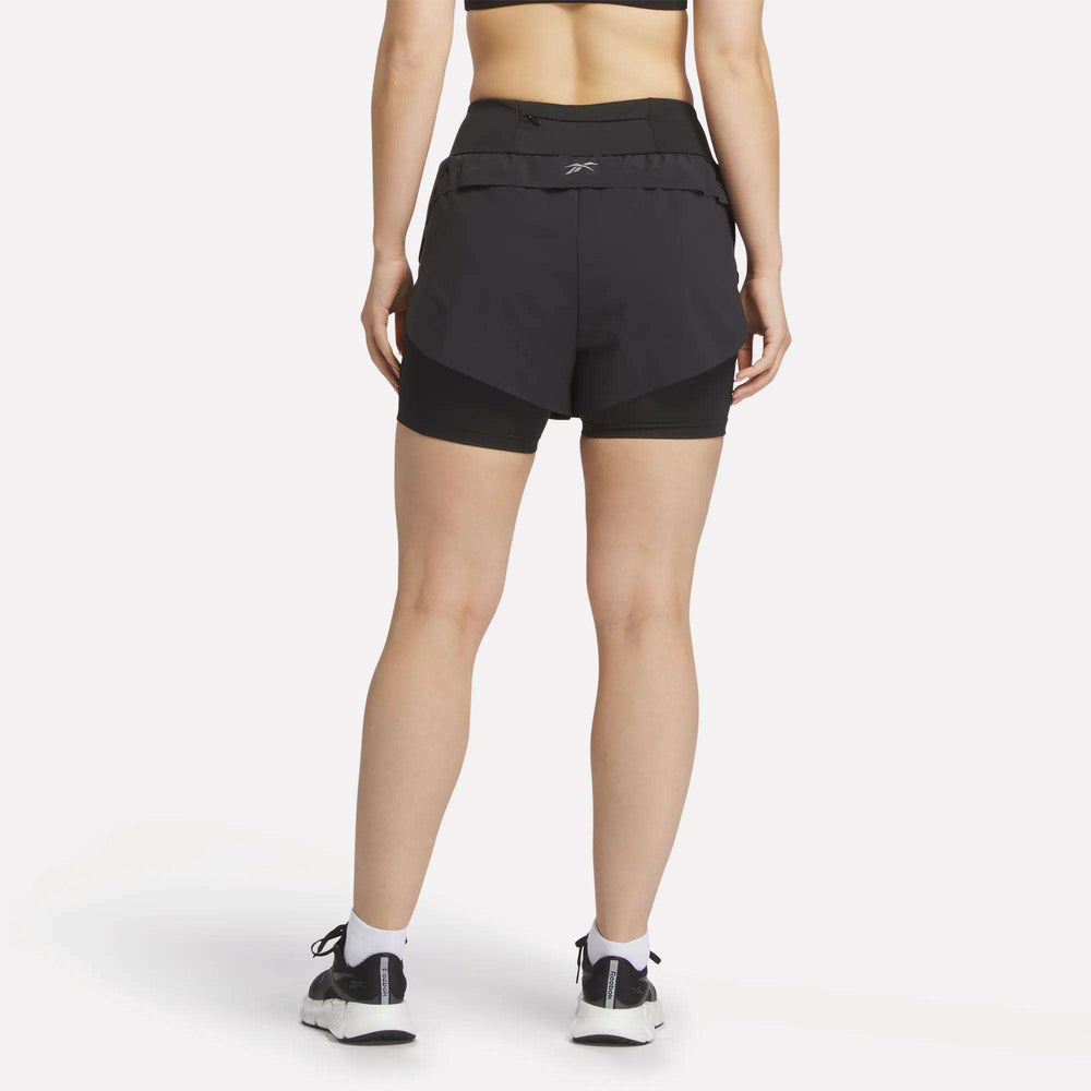 Шорти жіночі Reebok Lux Metallic 2-in-1