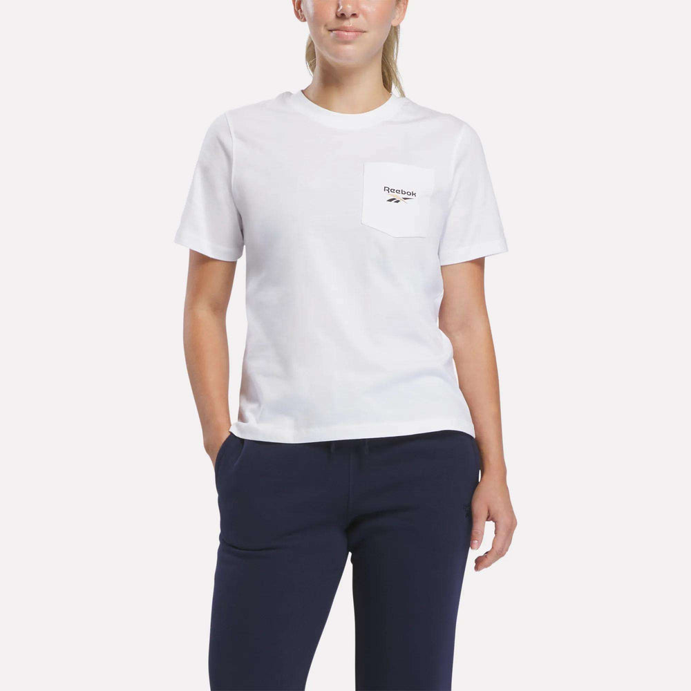 Футболка жіноча Reebok Logo Pocket