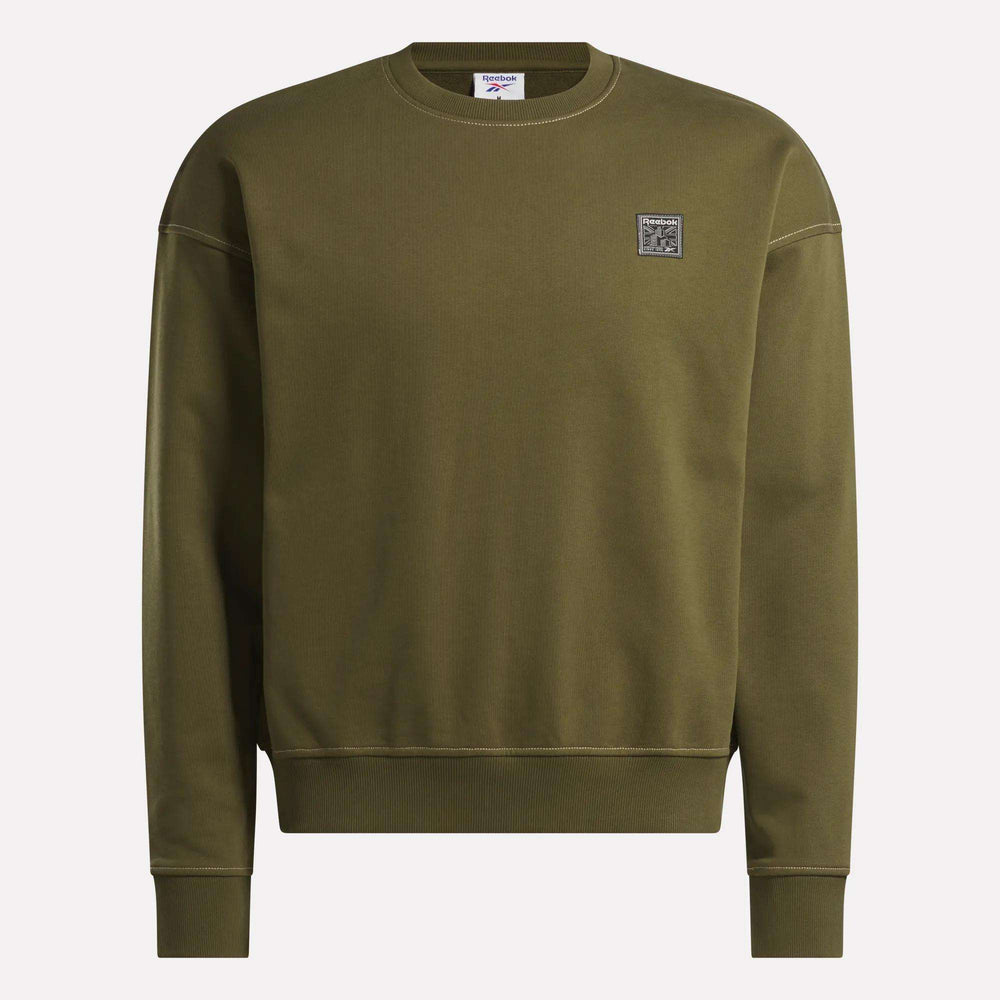 Світшот чоловічий Reebok Patch Logo Crewneck