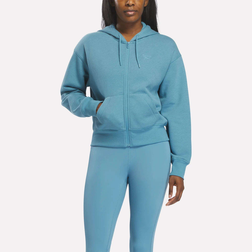 Худі жіноче Reebok Cropped Full-Zip