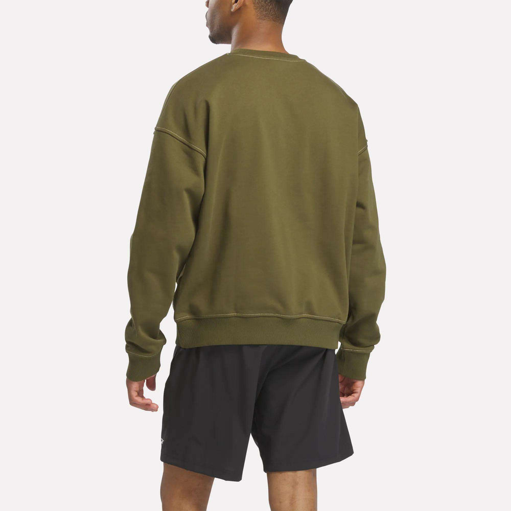 Світшот чоловічий Reebok Patch Logo Crewneck