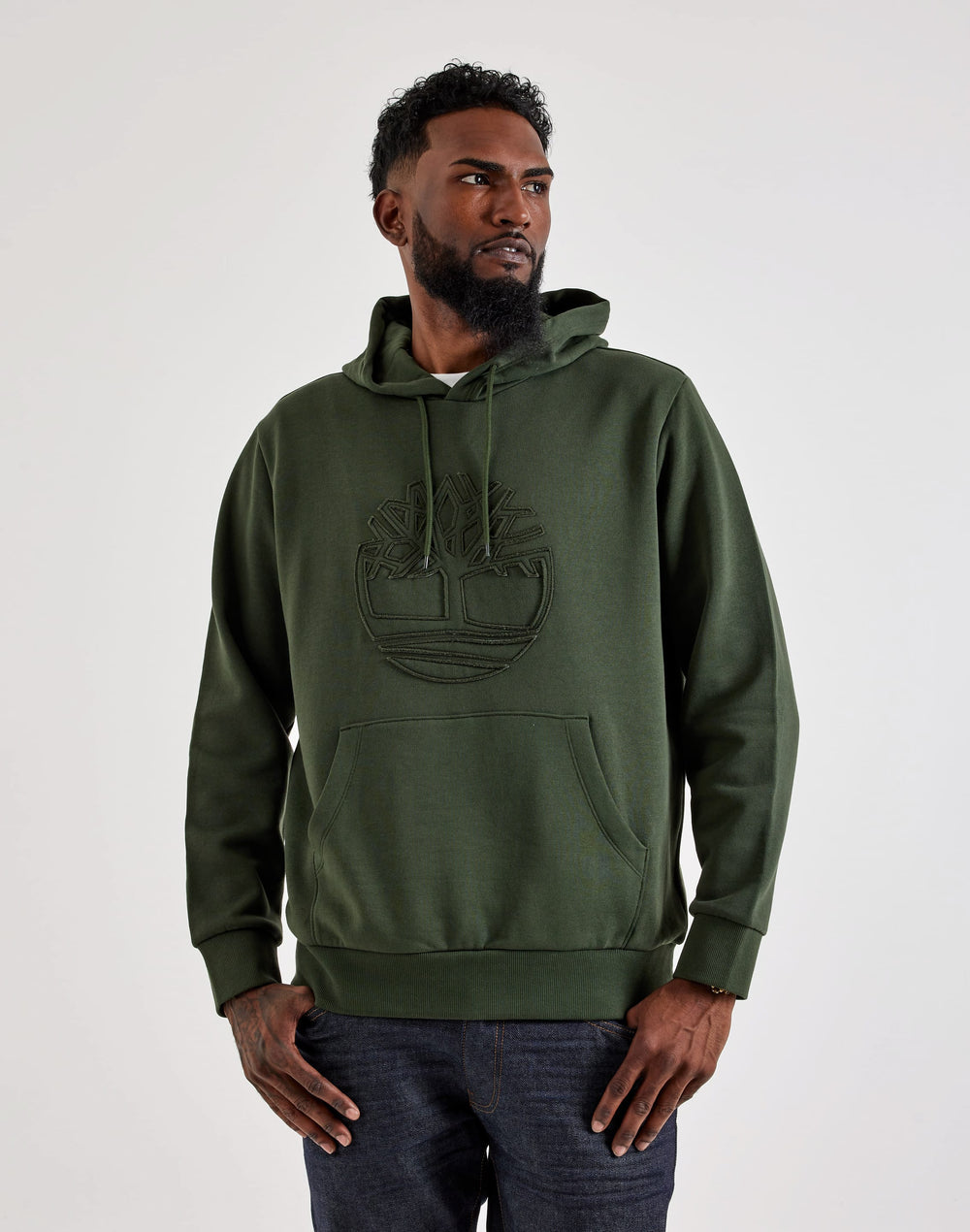 Худі чоловіче Timberland Tree Logo Patch Fleece