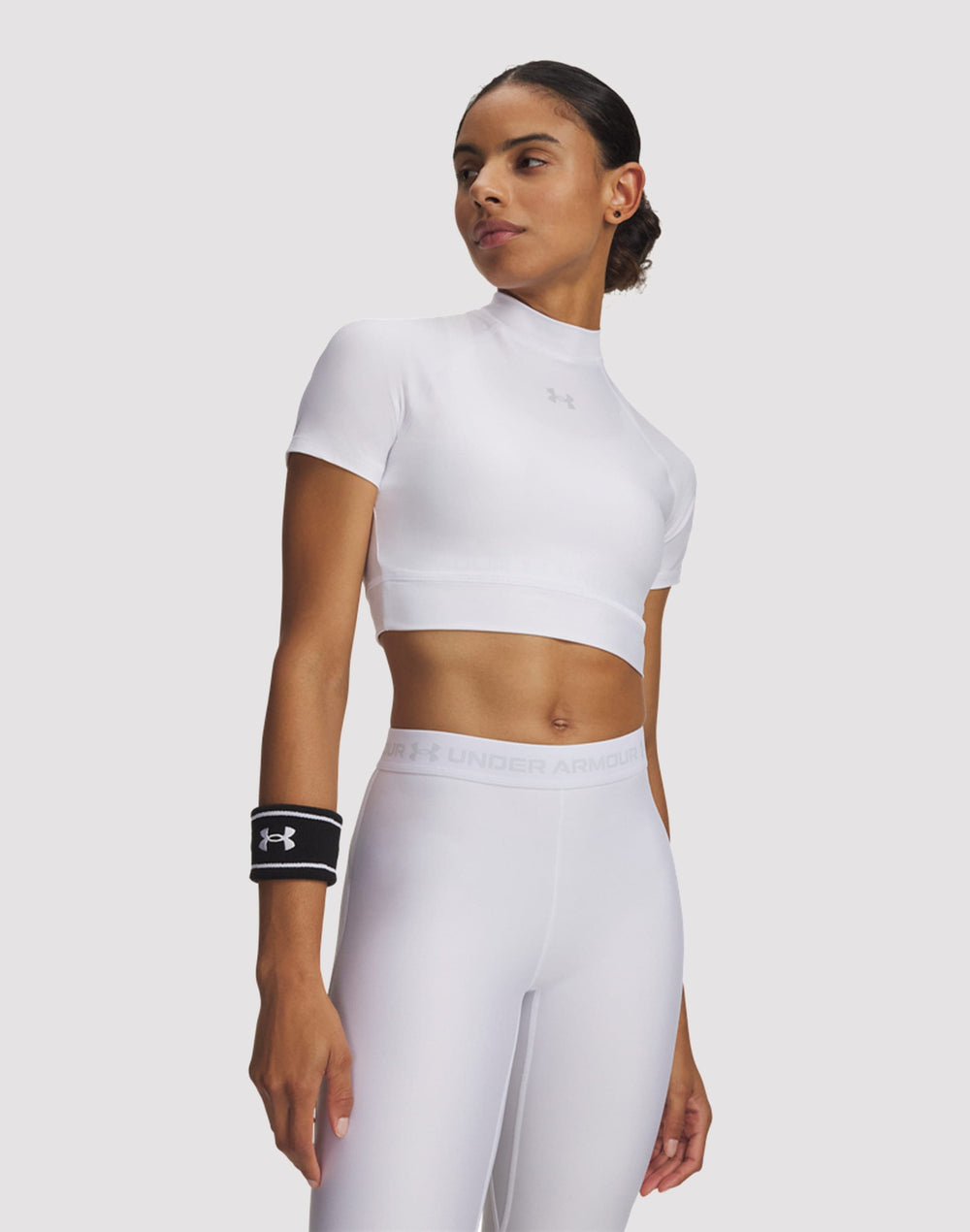 Топ жіночий Under Armour HeatGear Crop Mock