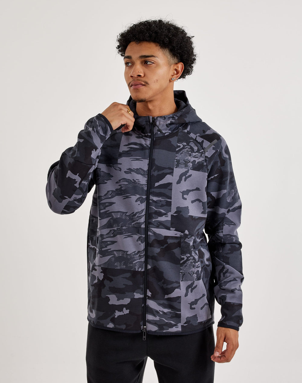 Худі чоловіче Under Armour Unstoppable Fleece на блискавці