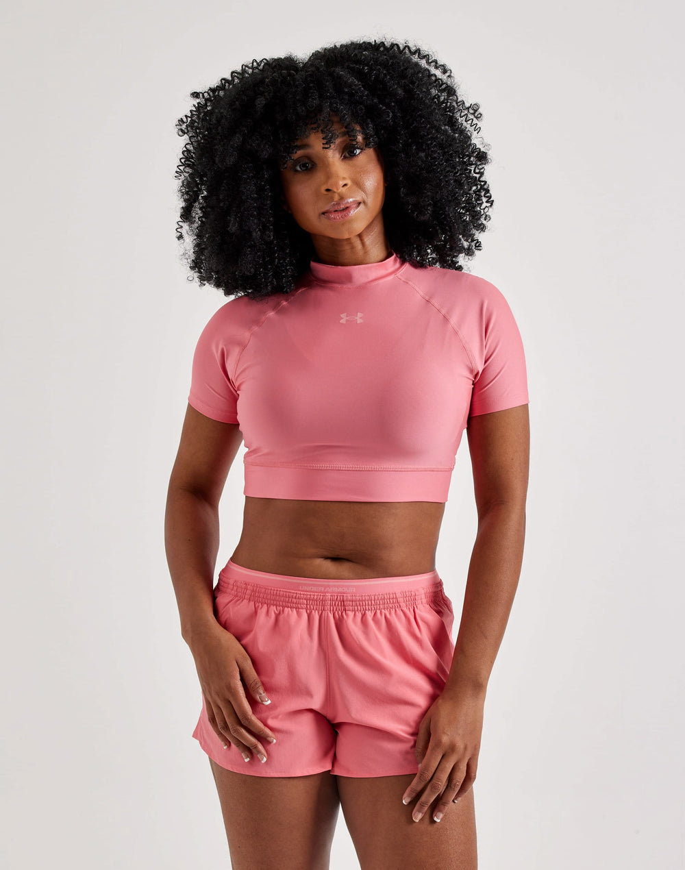 Топ жіночий Under Armour HeatGear Crop Mock