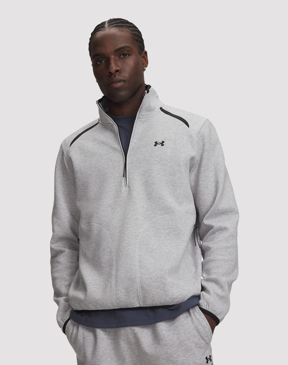 Світшот чоловічий Under Armour Unstoppable Fleece на блискавці 1/2