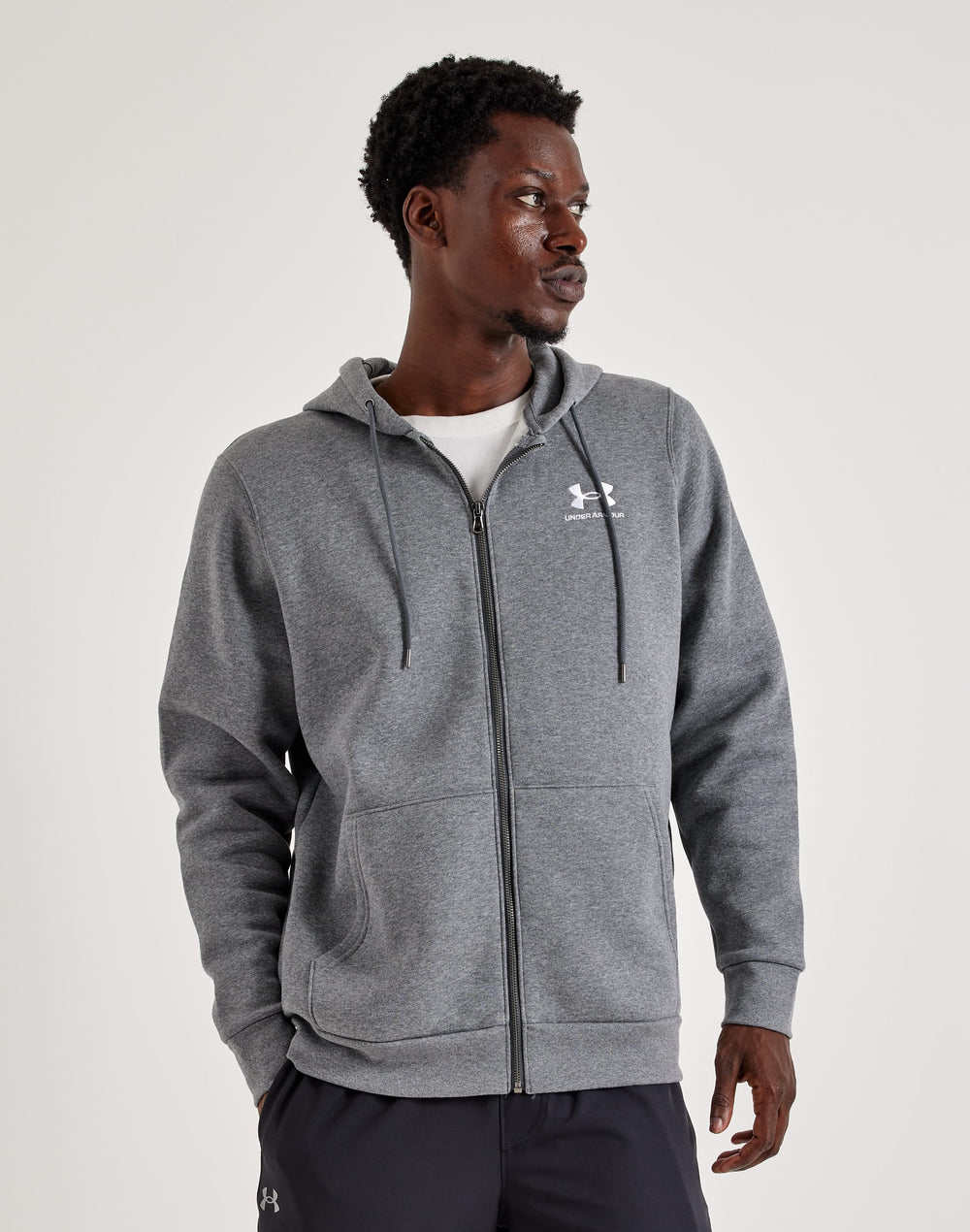 Худі чоловіче Under Armour Icon Fleece на блискавці