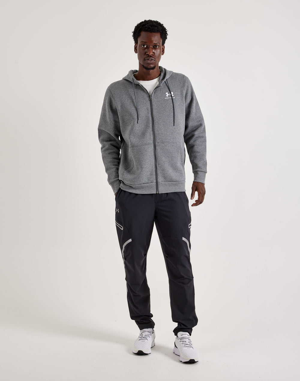 Худі чоловіче Under Armour Icon Fleece на блискавці